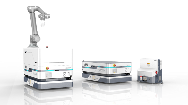 德扑之星數位開發的自主式移動機器人（AMR250M），搭配全向輪並結合AI演算法、2D LiDAR、3D攝影機等技術，協助客戶實現產線全自動化